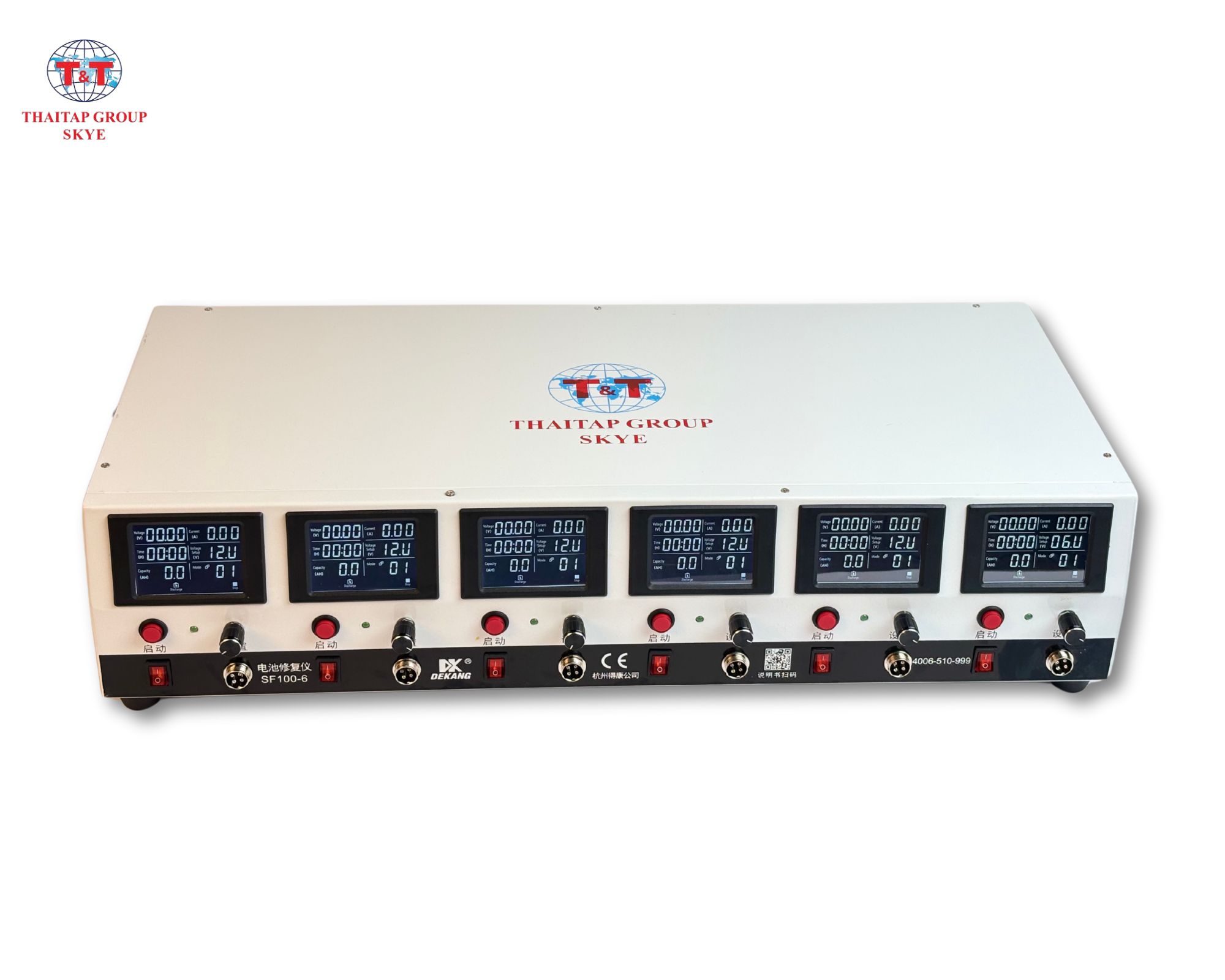 Máy sạc xả ắc quy chính hãng SF100- 6 model 2024